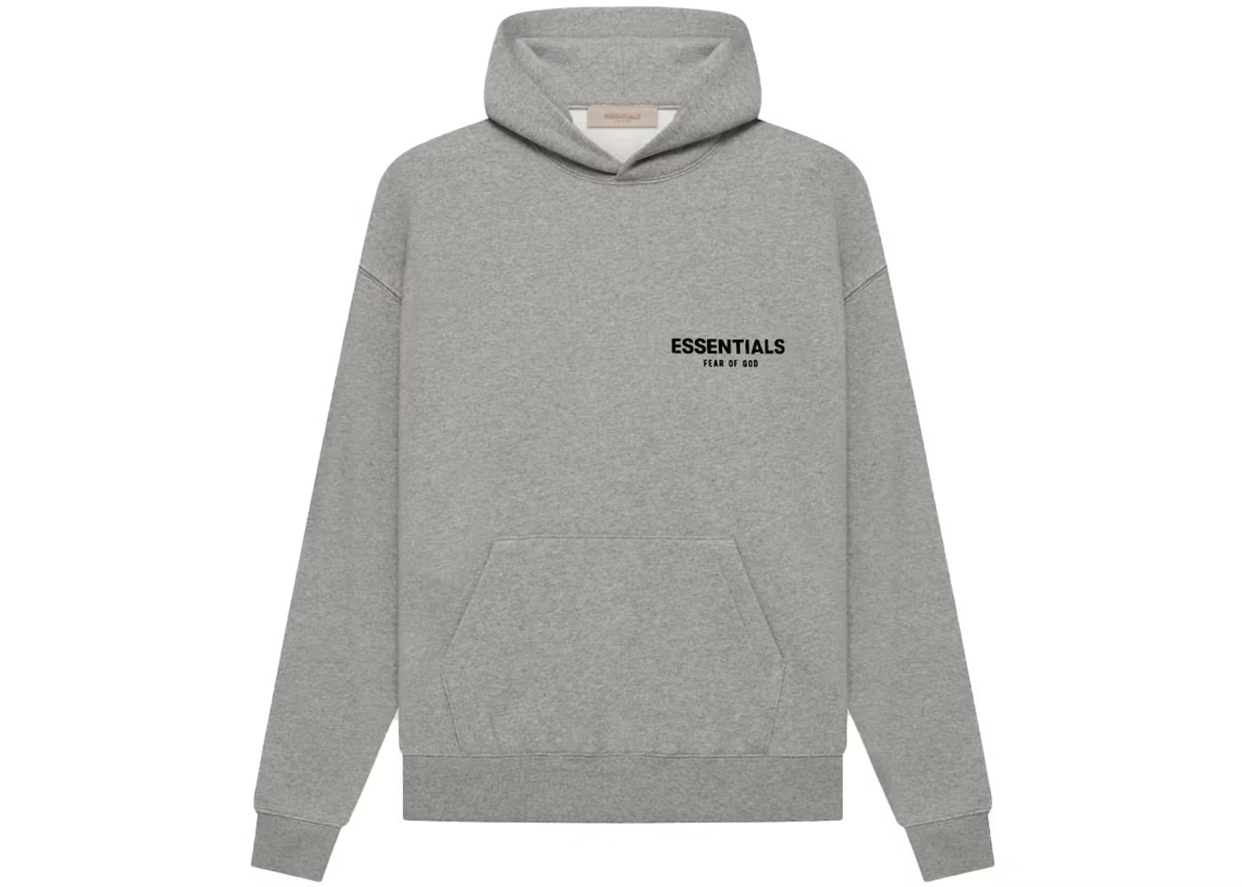 FEAR OF GOD ESSENTIALS HOODIE 'DARK OATMEAL' (FW22)