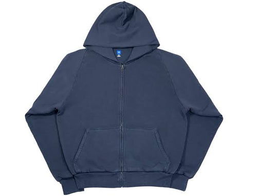 Yeezy x Gap Zip Up Unreleased Hoodie Navy