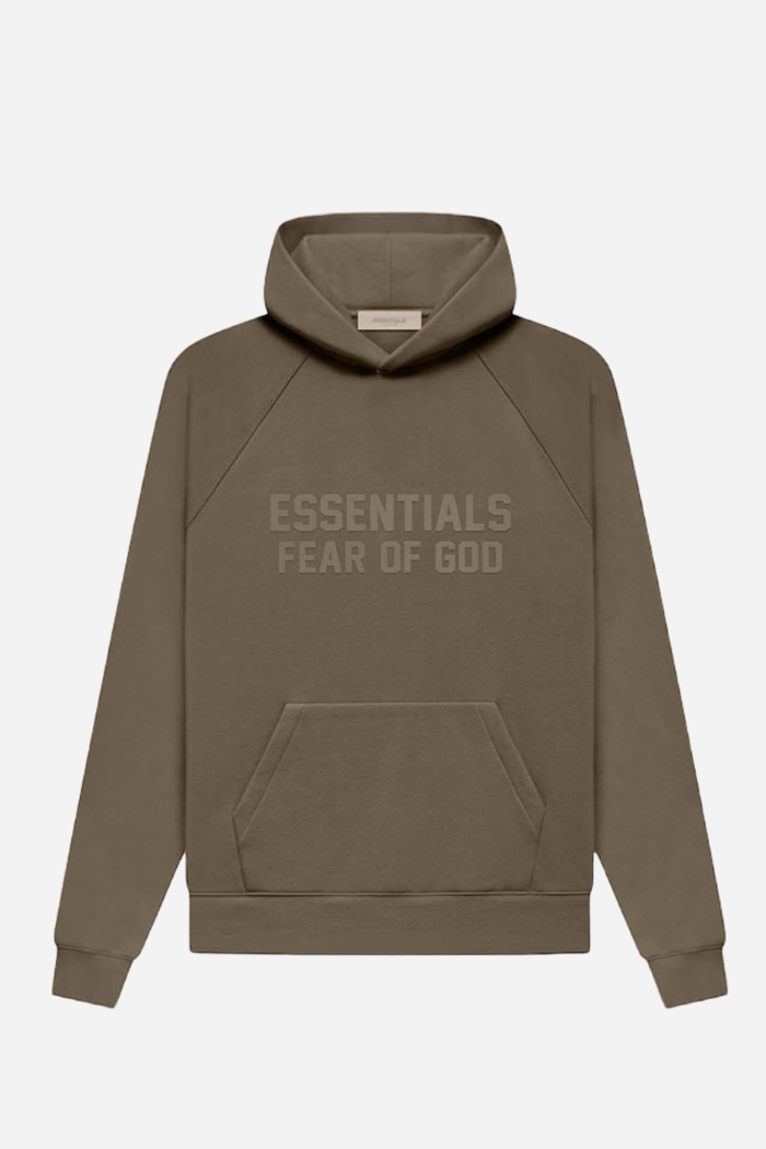 FEAR OF GOD ESSENTIALS HOODIE 'WOOD' (SS23)