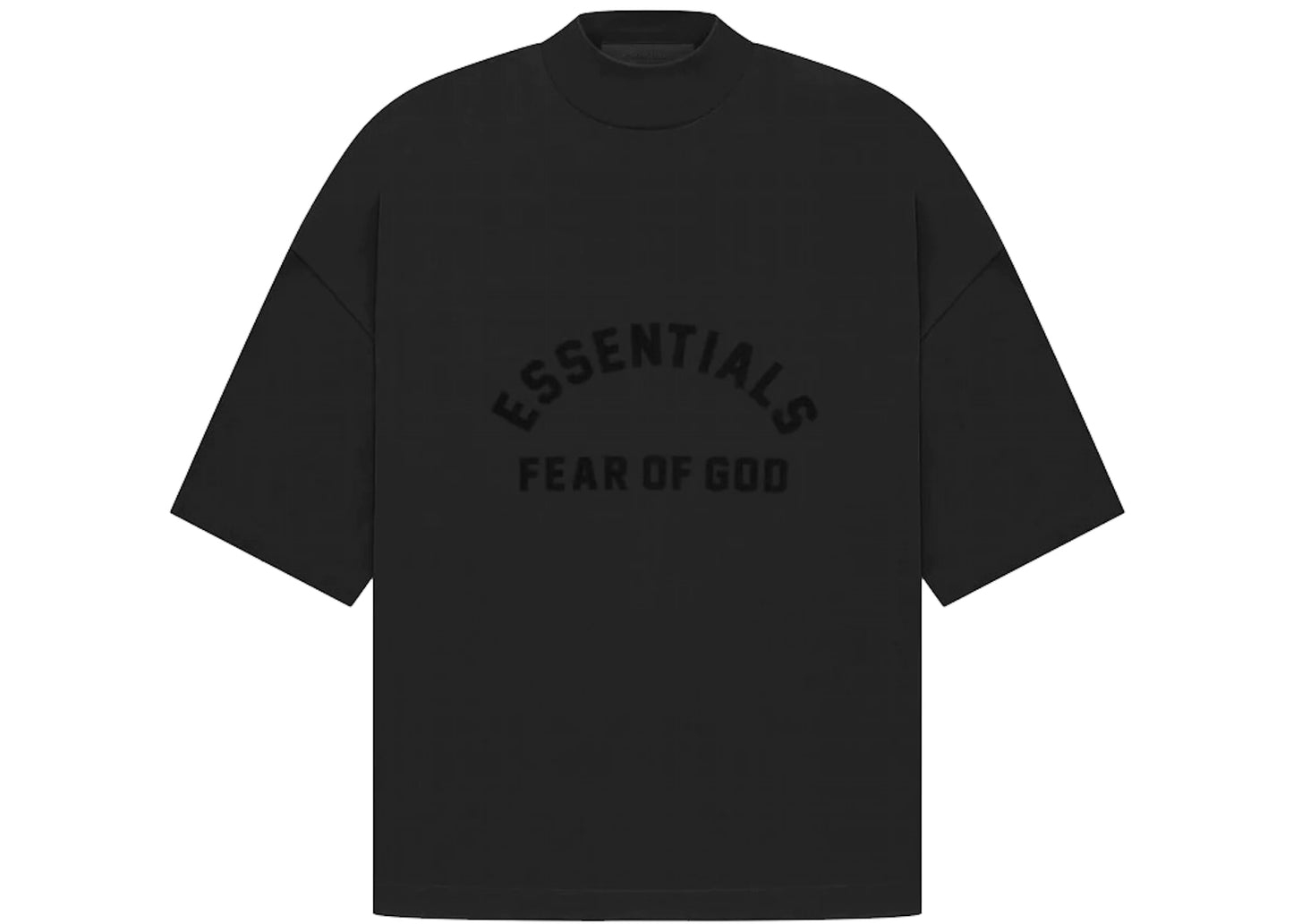 FEAR OF GOD ESSENTIALS TEE 'JET BLACK' (SS23)