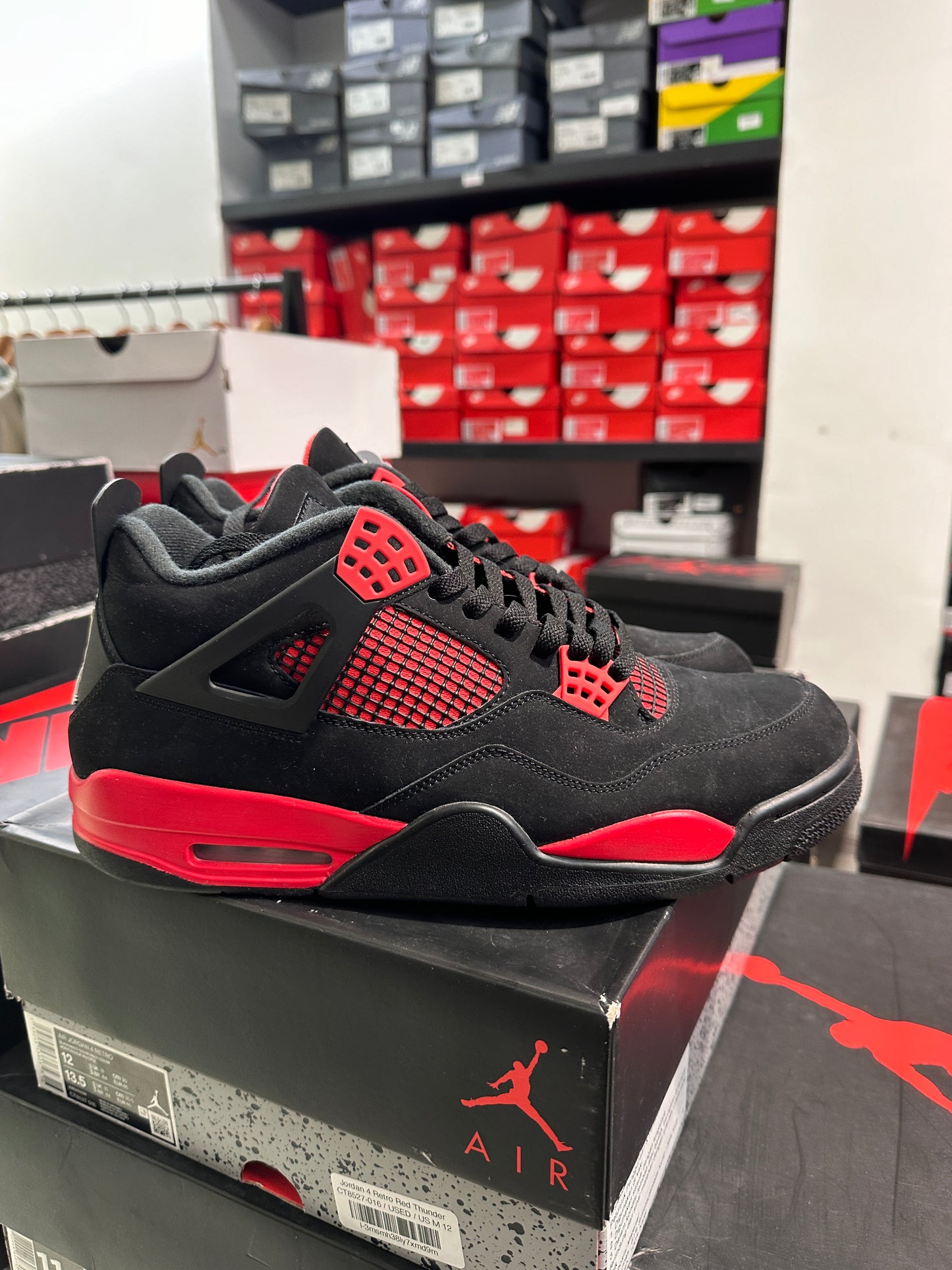 JORDAN 4 'RED THUNDER'