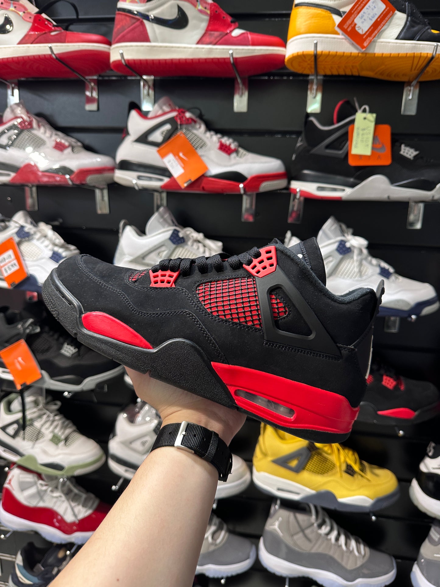 JORDAN 4 'RED THUNDER'