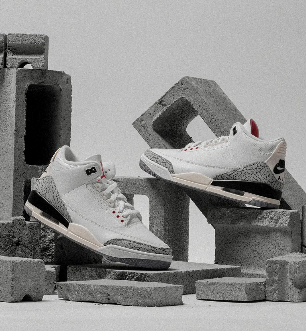 JORDAN 3 RETRO 'WHITE CEMENT REIMAGINED'