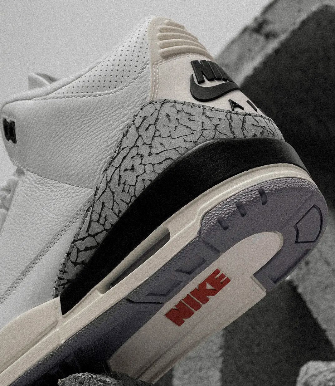 JORDAN 3 RETRO 'WHITE CEMENT REIMAGINED'