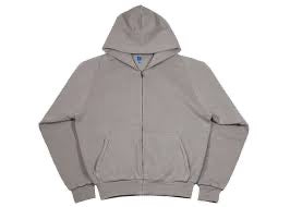 Yeezy x Gap Zip Up Unreleased Hoodie Light Grey