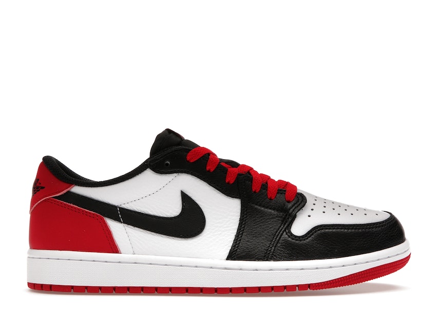 JORDAN 1 LOW OG 'BLACK TOE'