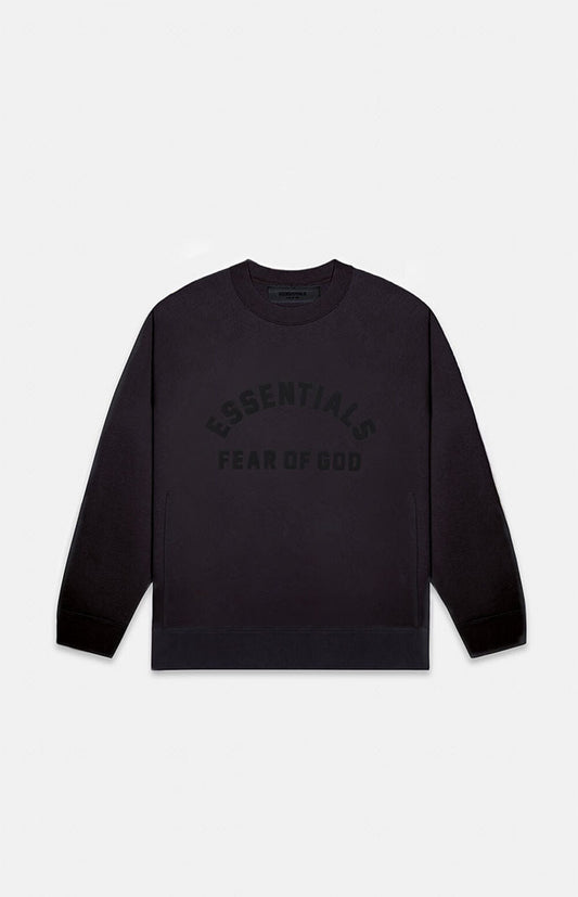 Fear of God Essentials Jet Black Sweater